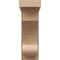 Ekena Millwork 5"W x 10"D x 15"H Classic Alma Rough Cedar Woodgrain TimberThane Corbel, Primed Tan CORUR05X10X15ALMRCPR - alternate 2